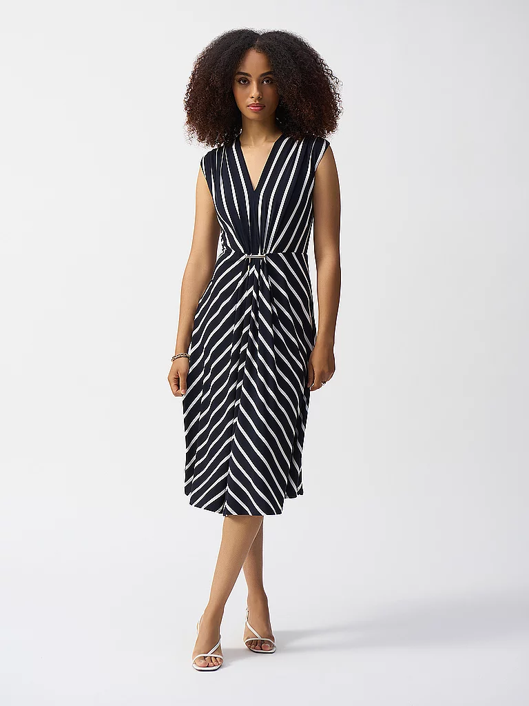 Joseph Ribkoff Midikleid Dunkelblau | 40-image